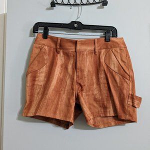 Kelly Wearstler Brown Tie Dye Mini Shorts